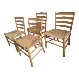 4 × chaises Fritzhansen