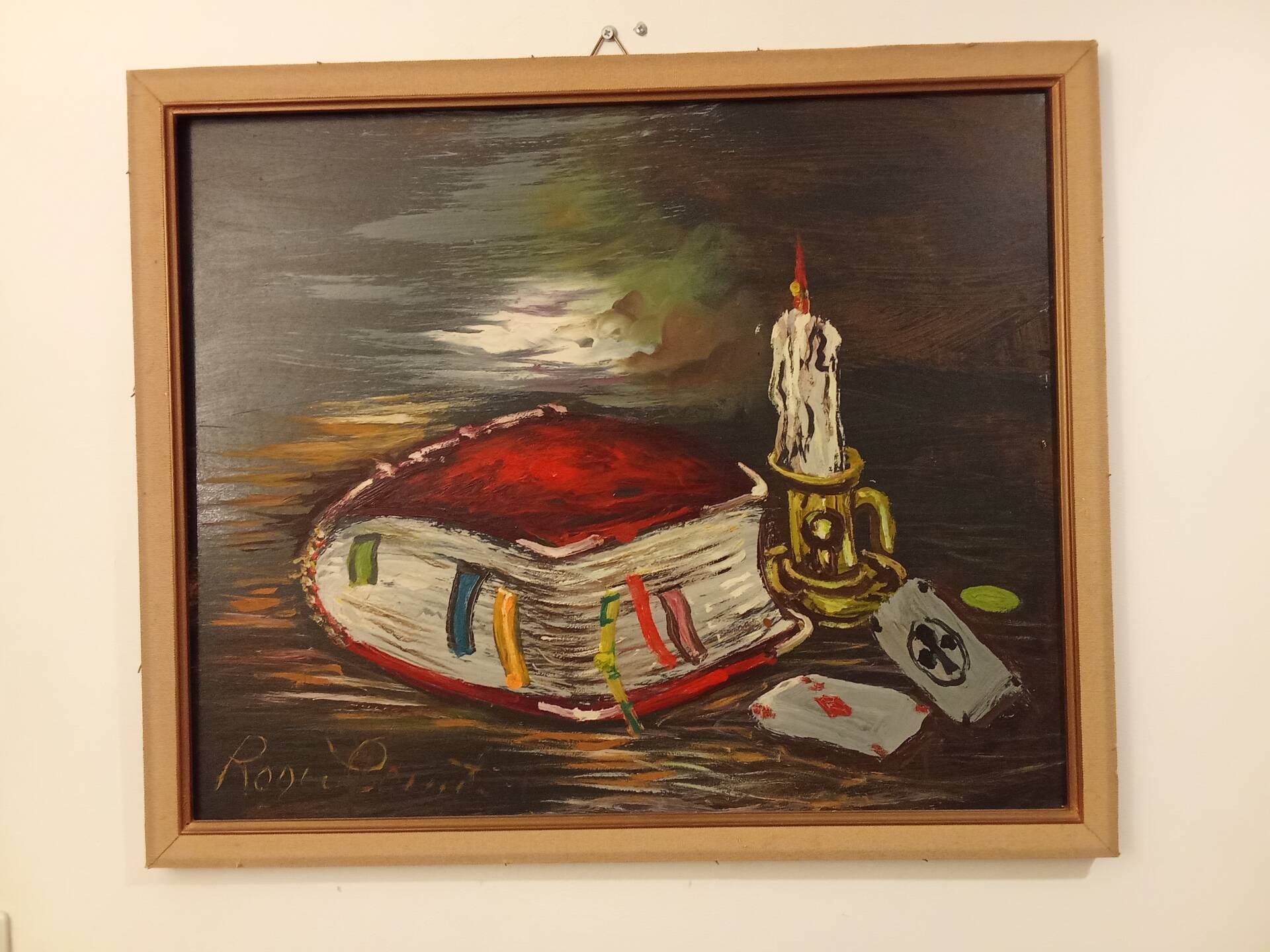 Oil on wood