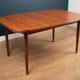Retro Teak 1960s G Plan Fresco Dining Table & 6 Six Chairs By Victor Wilkins