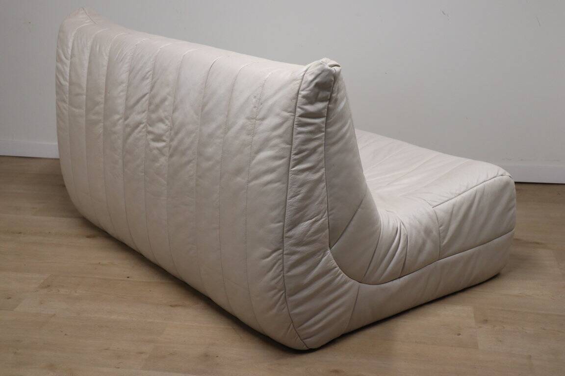 Vintage 2 seater leather sofa, 1970