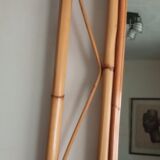 Vintage bamboo mirror