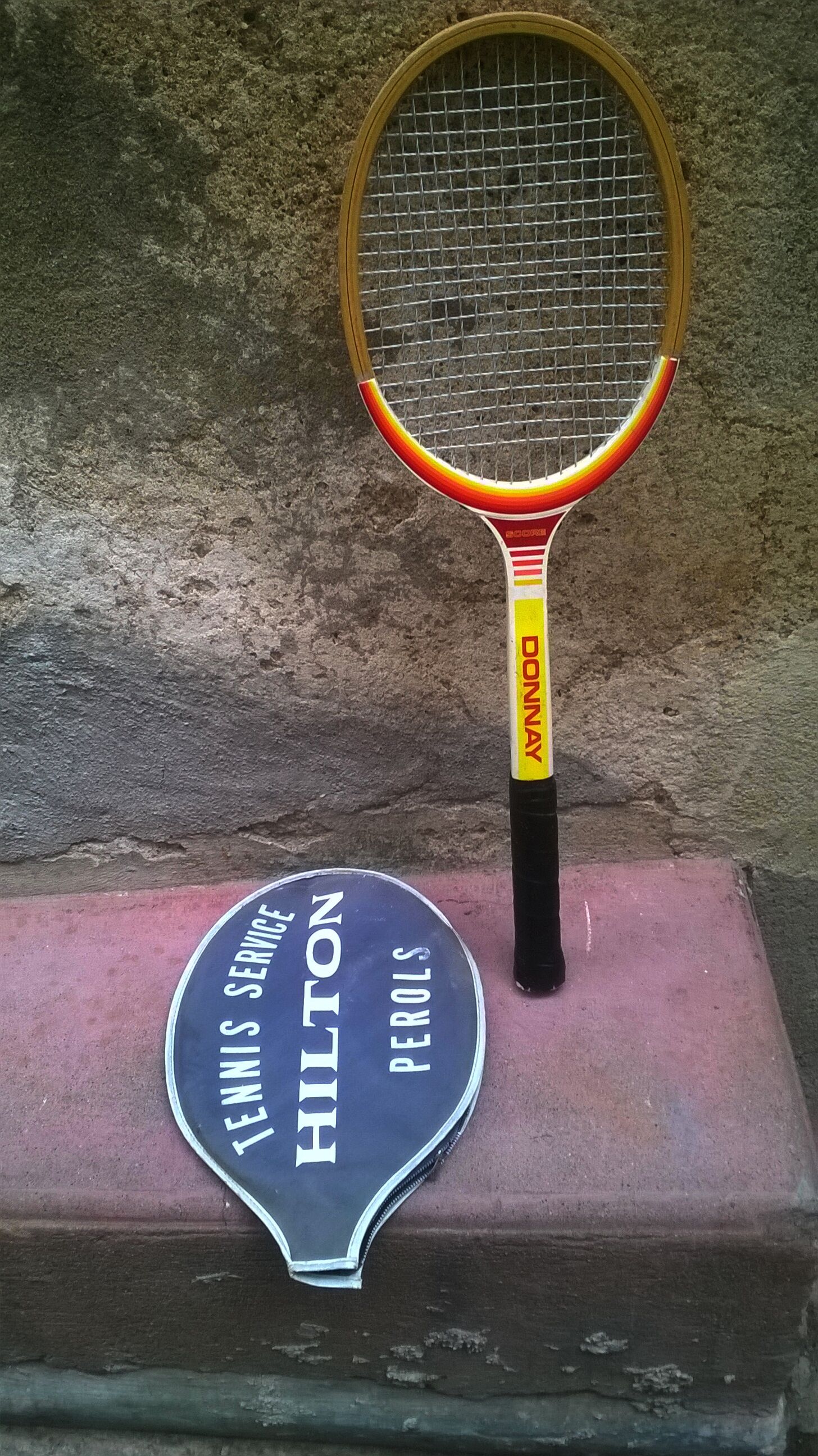 Vintage tennis racket