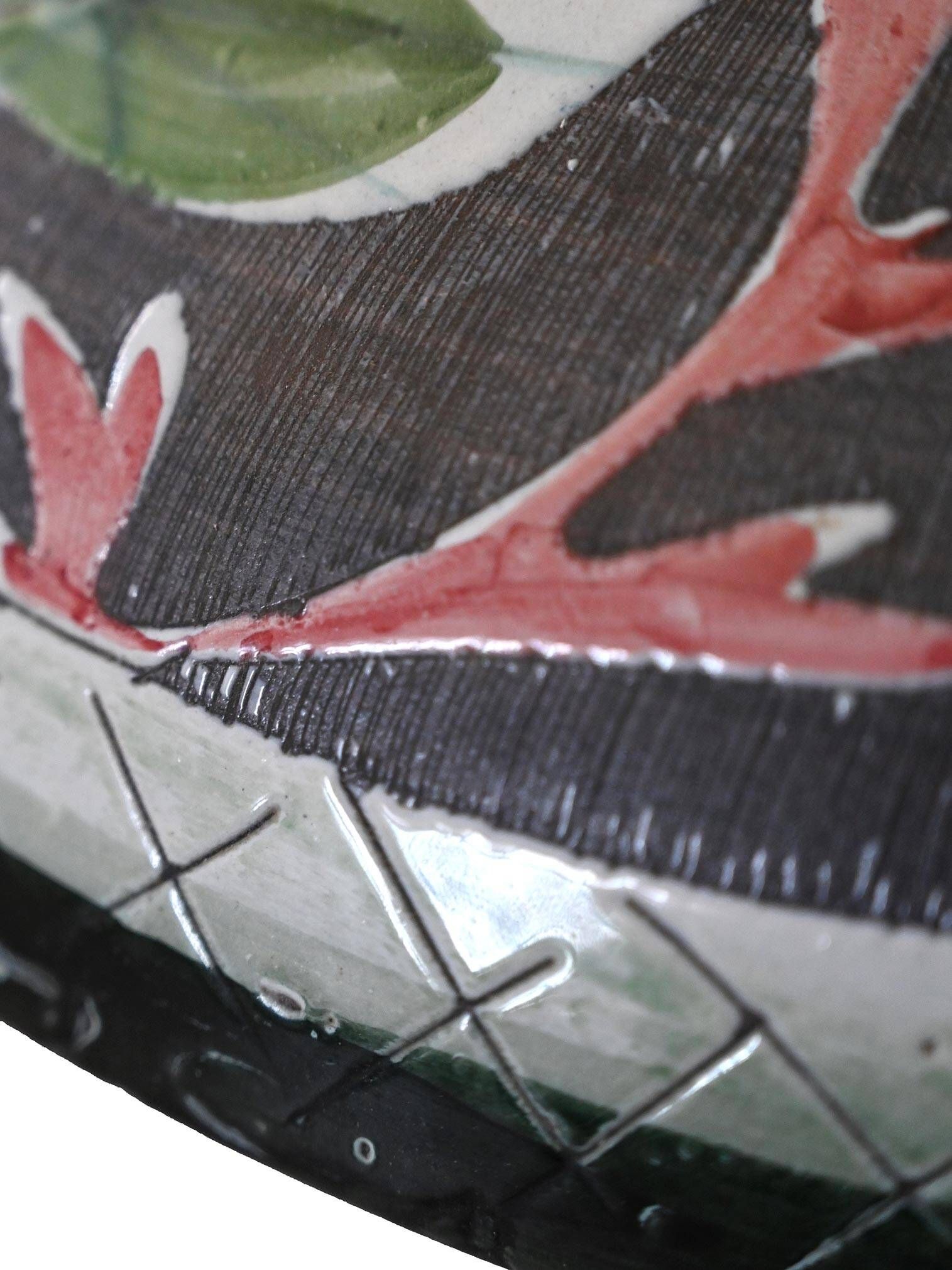 1950s Tilgmans Ceramic Pendant Lamp