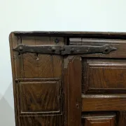 Antique solid oak furniture – Rustic pantry from the pre-17th century