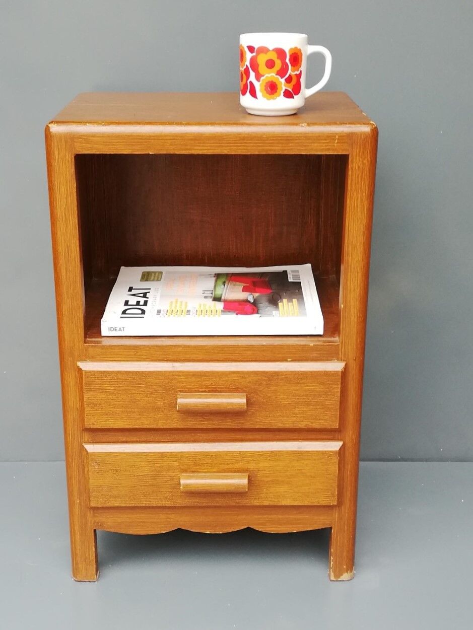 Art Deco bedside table 40s