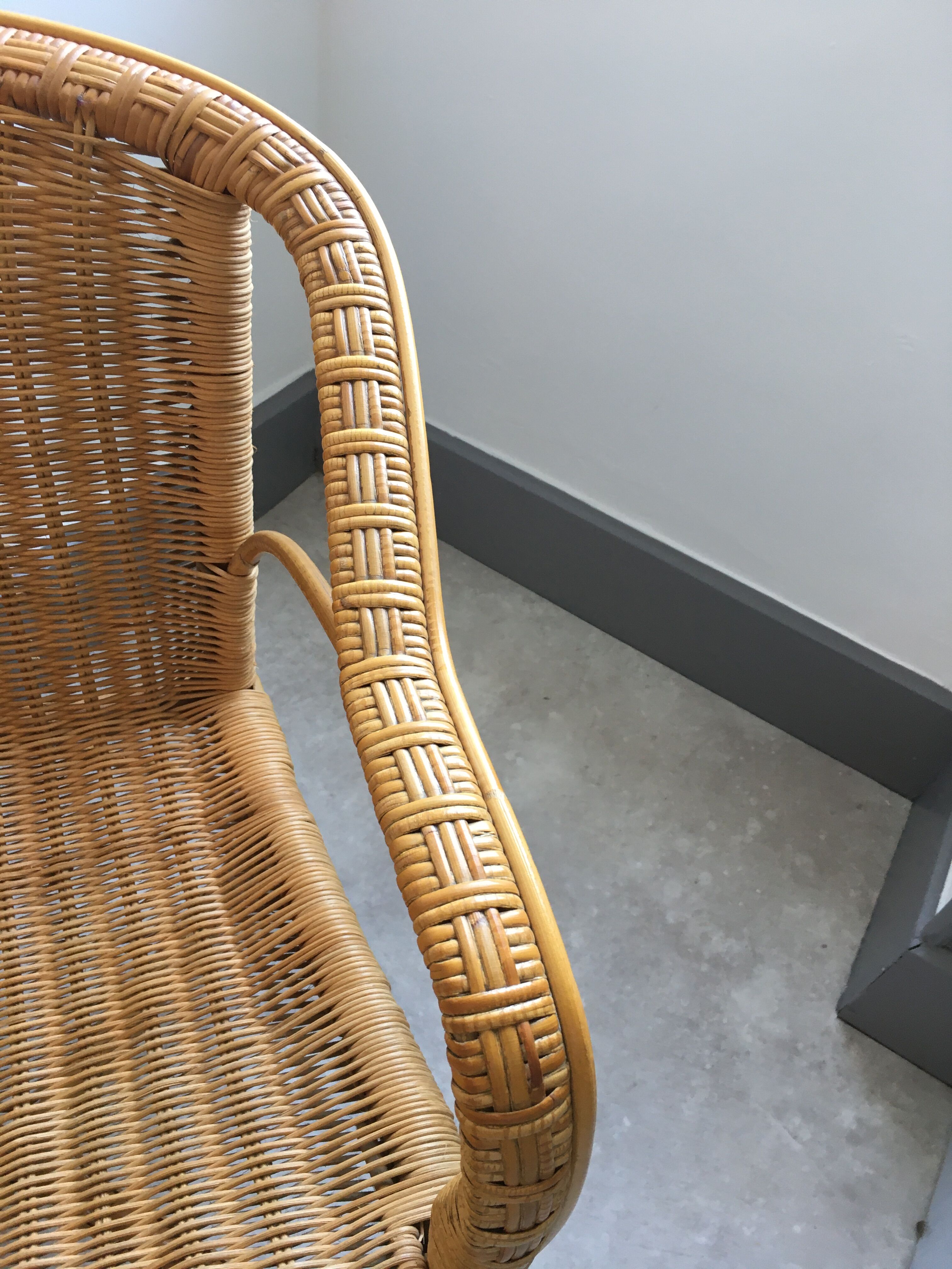 Vintage rattan chair