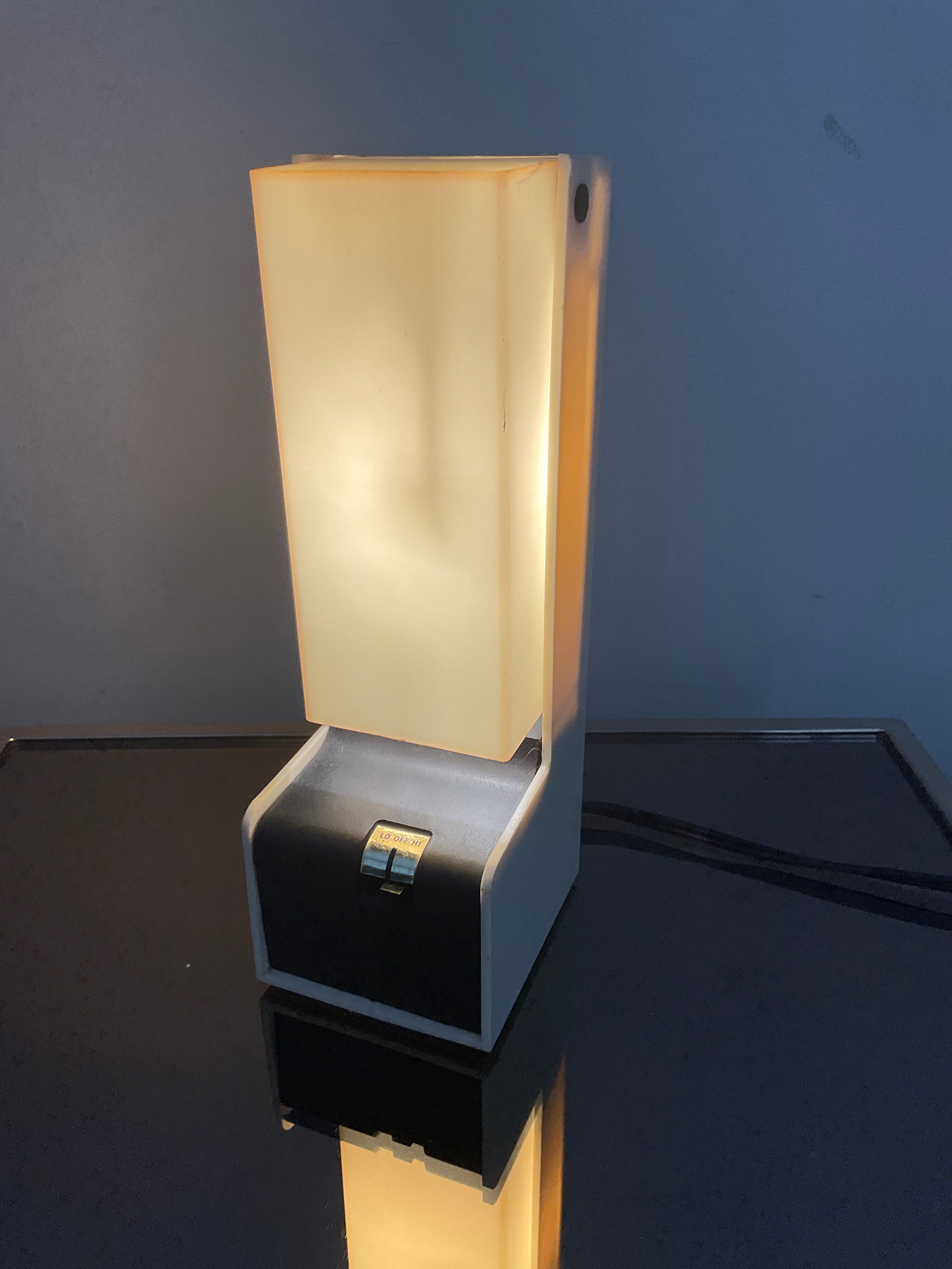 70s desk folding lamp