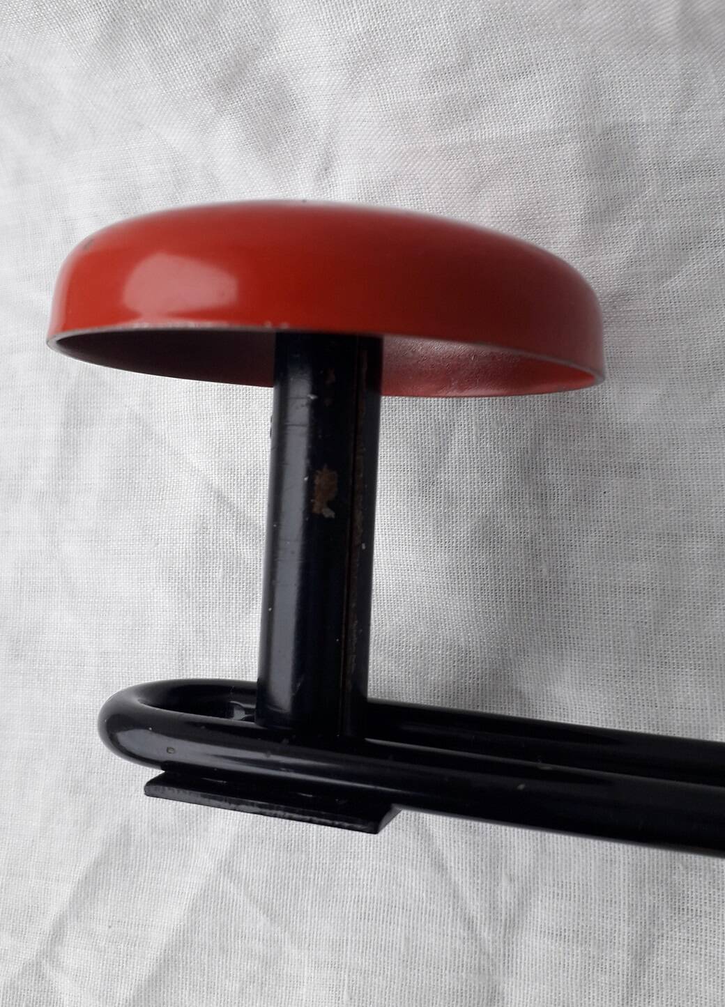 Red coat rack