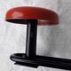 Red coat rack