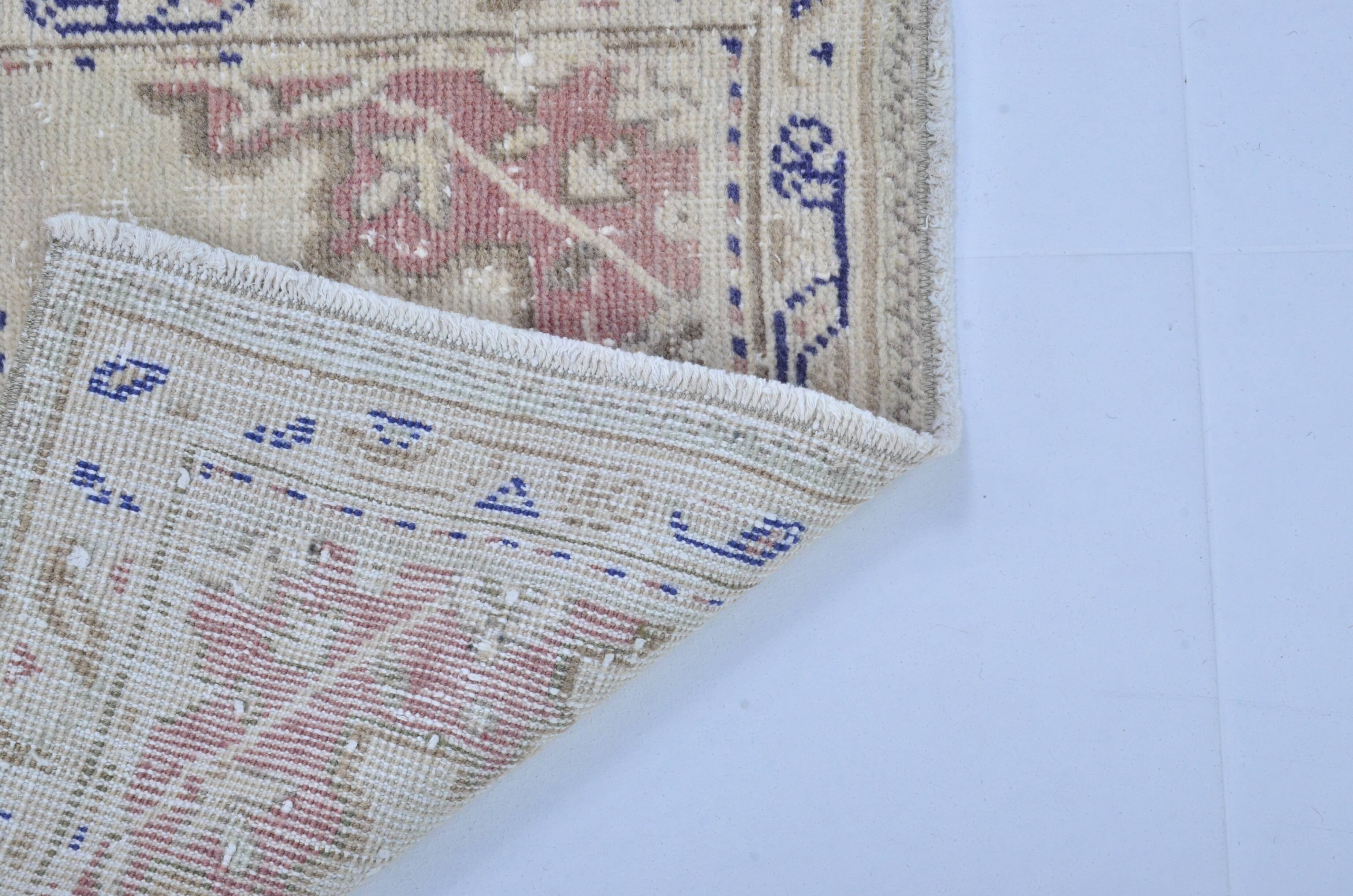 Decorative Oushak Vintage Wool Rug sku 3319