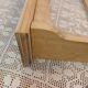 Antique solid wood wall shelf