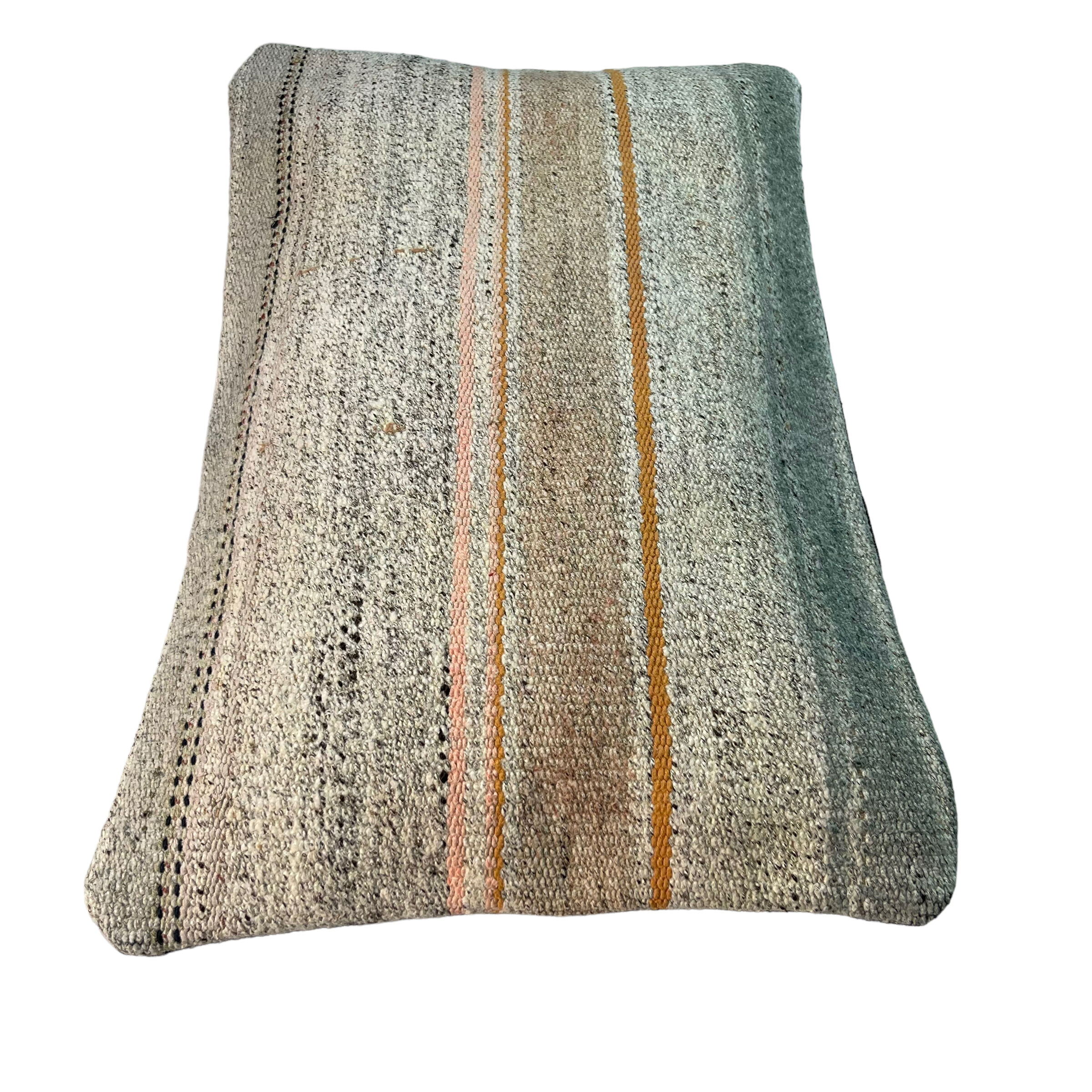 Vintage turkish handmade cushion cover , 30 x 50 cm