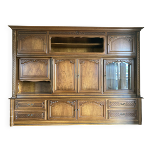 Meuble de living en bois massif