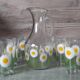 Service at orangeade daisies