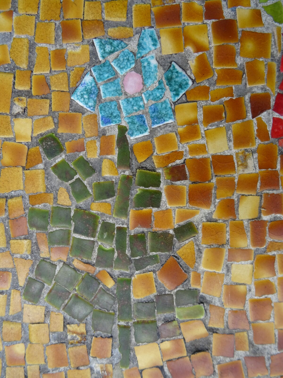 Coffee table mosaics