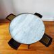 Table bouillotte, milieu XXème