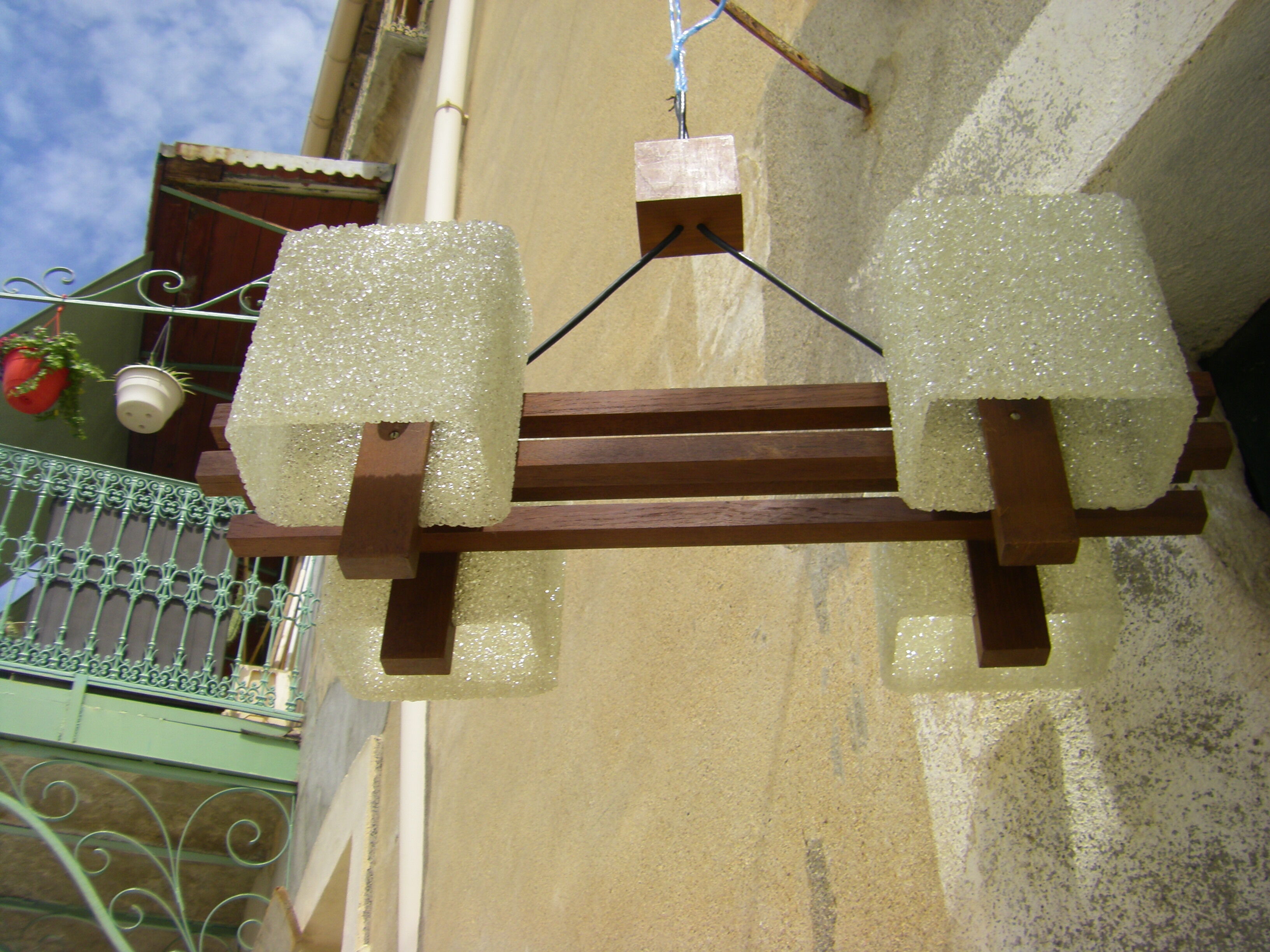 Vintage scandinavian chandelier