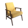 Yellow polish vintage chair 300-201