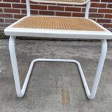 Set of 4 Cesca b32 model chairs in white