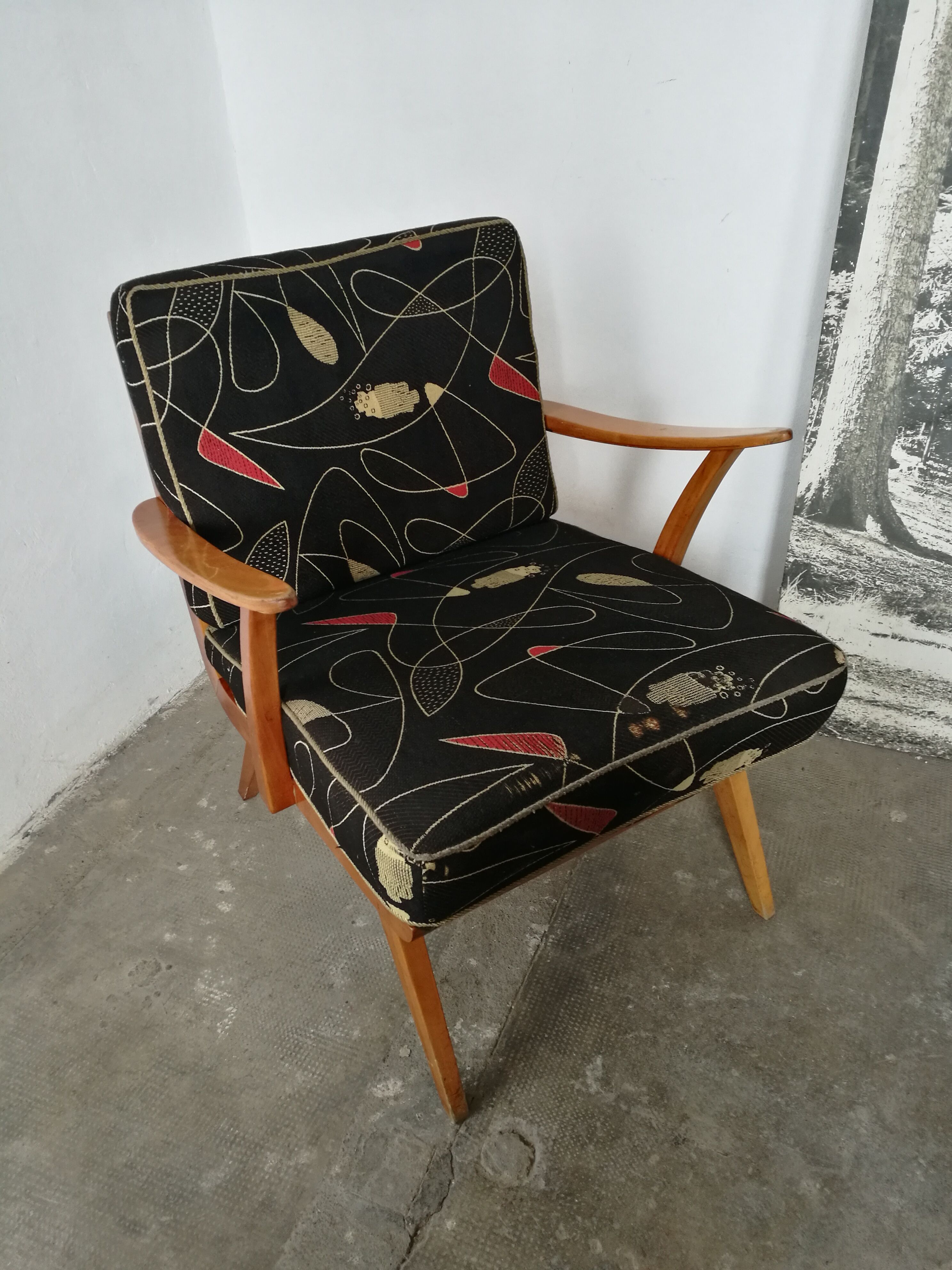 Vintage armchair from the 50s