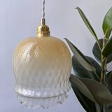 Large tropical style pineapple pendant light