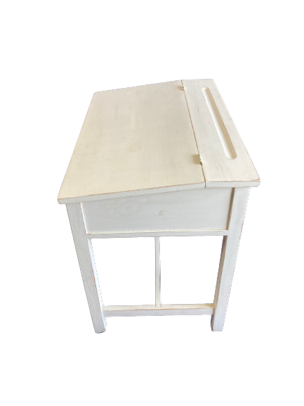 Country corner school desk with stool