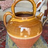 Yellow glazed jug