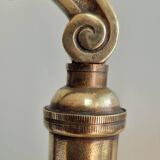 Art Deco style lamp in gilded bronze