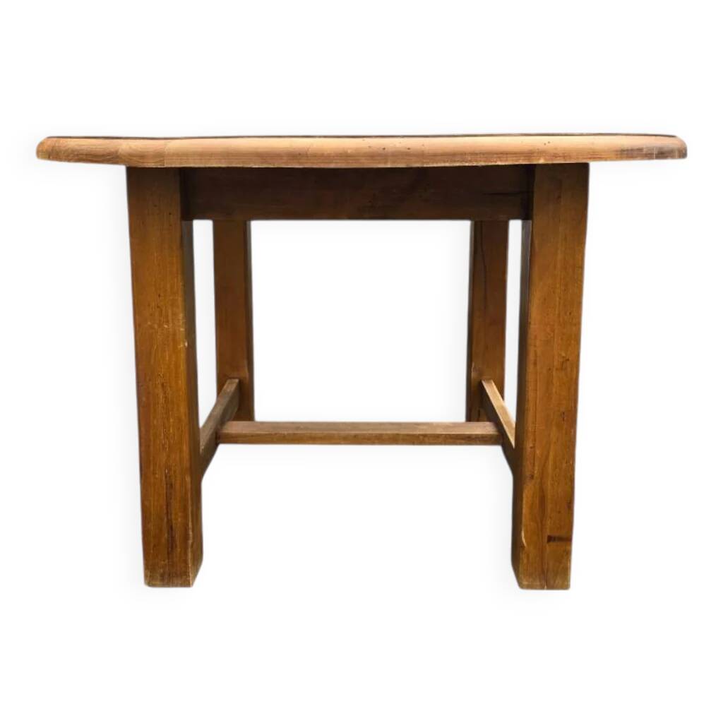 Table ronde chêne massif