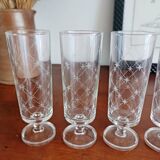 Set of 6 champagne flutes, Luminarc Antarès