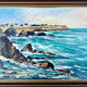 Oil on canvas Brittany Sea