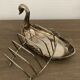 Swan toast holder