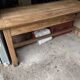 Farm table in walnut
