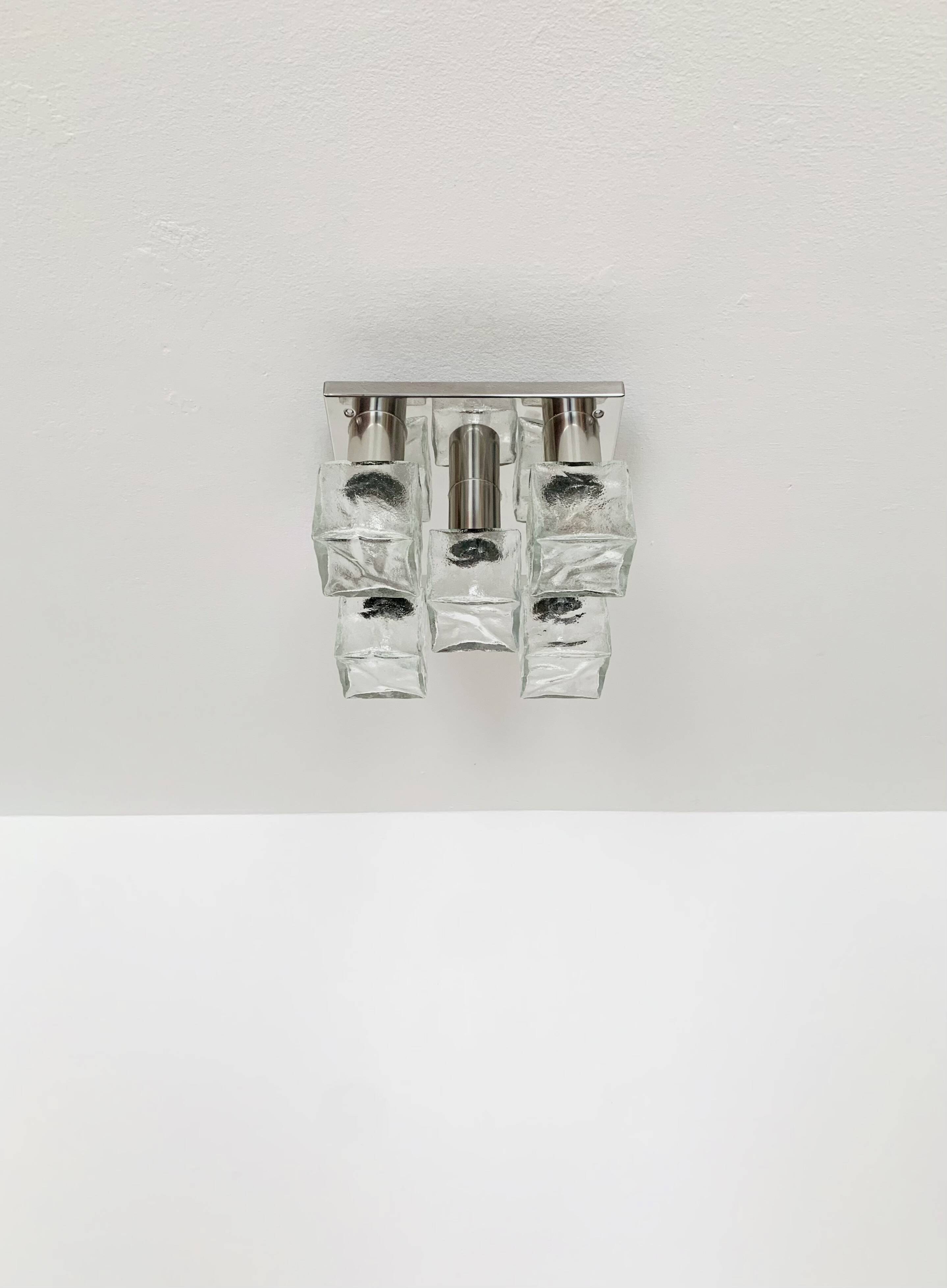 Ice Cube Flush Light by J.T. Kalmar