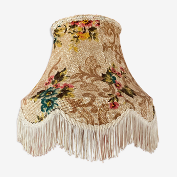 Vintage flowery lampshade