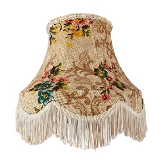 Vintage flowery lampshade