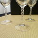 Set of 6 crystal digestive glasses from Arques model Epi