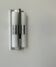 Vintage chrome and opaline metal wall light, Germany 1960