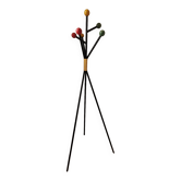 Vintage coat rack 50s balls