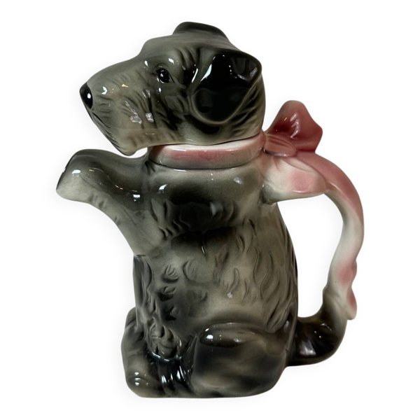 Théière Chien porcelaine