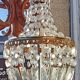 Antique hot air balloon chandelier with tassels
