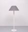 White Leather Floor lamp by Star Leuchten Germany 1970s
