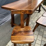 Aranjou  table and chair 1980s