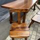 Aranjou table and chairs set 1980