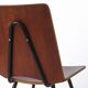 Mid Century Danish Chair 1950s Teak Plywood Chair, Scandinavian Vintage