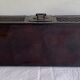 Chinese box covered with leather