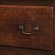 Antique 18th-century English oak dresser/sideboard with brass handles
