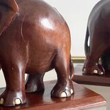 Elephant bookends
