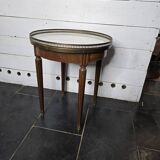 Table bouillotte style Louis XVI en acajou