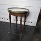 Table bouillotte style Louis XVI en acajou